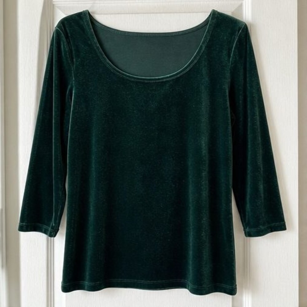 Gray Wrap Blouse